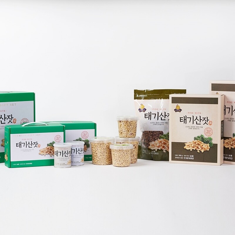 태기산잣,국내산 태기산잣 작은알잣 500g 황잣 백잣