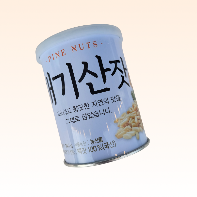 태기산잣,국내산 태기산잣 캔잣(140g x 1캔) 황잣 백잣